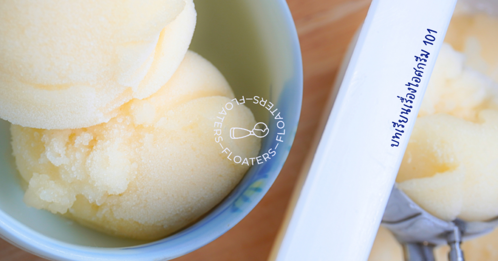 ไอศกรีมโฮมเมด 101